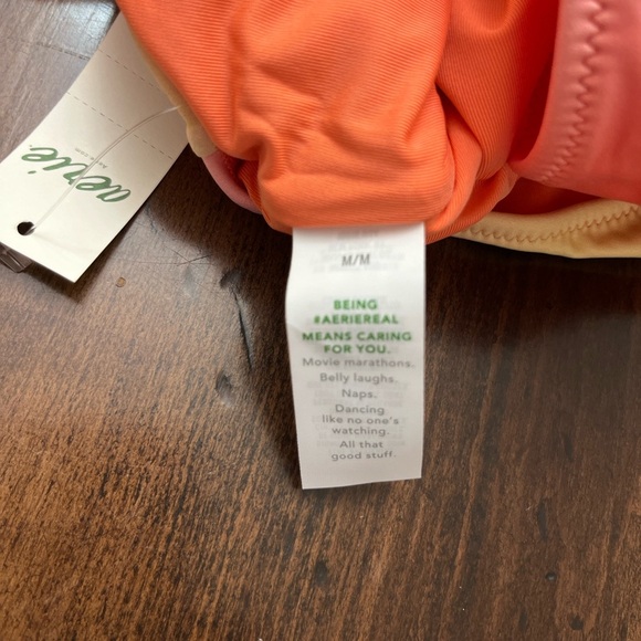 Aerie One Shoulder Swimsuit Size Medium Full Coverage Modest Beach Pool Summer - Picture 8 of 16